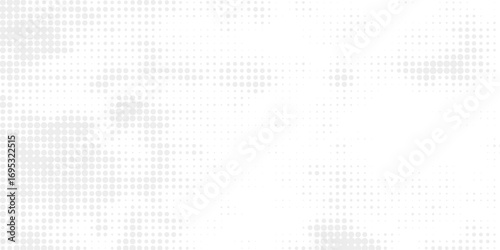 Subtle halftone vector texture overlay. Monochrome abstract splattered background.