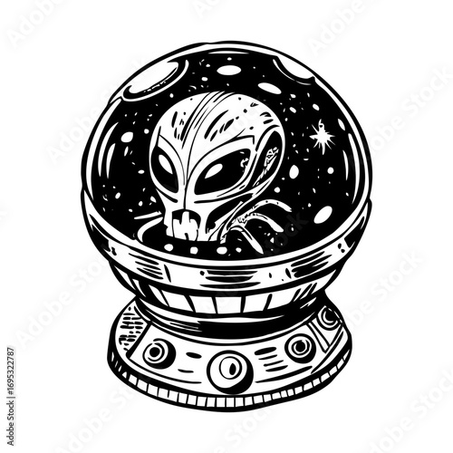 A sketchy style illustration showing a memory orb