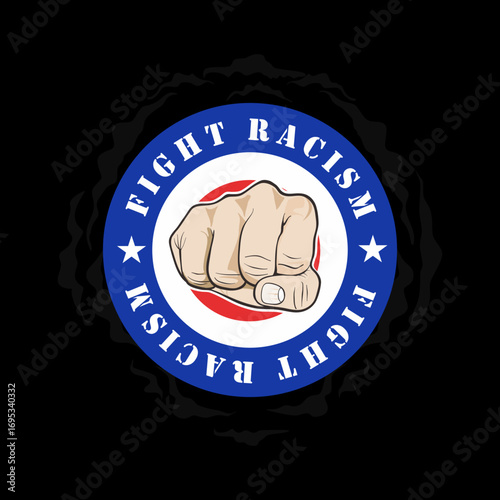 fight racism ultras hooligan hools vector design