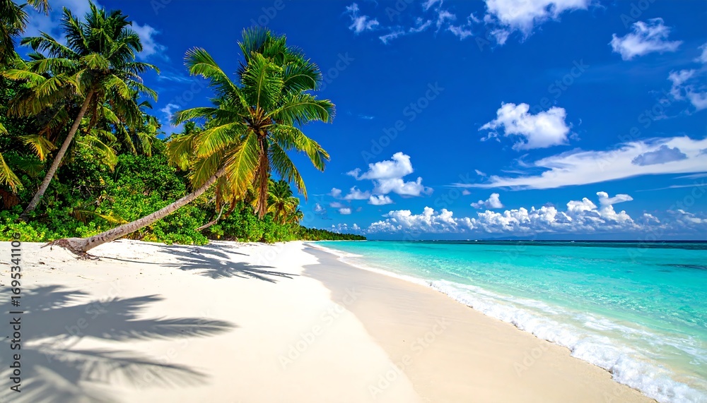 custom made wallpaper toronto digitalTropical beach paradise. Sunny day