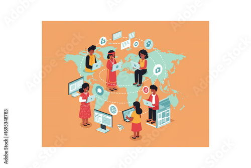 Global Digital Connectivity and Diverse Online Interaction