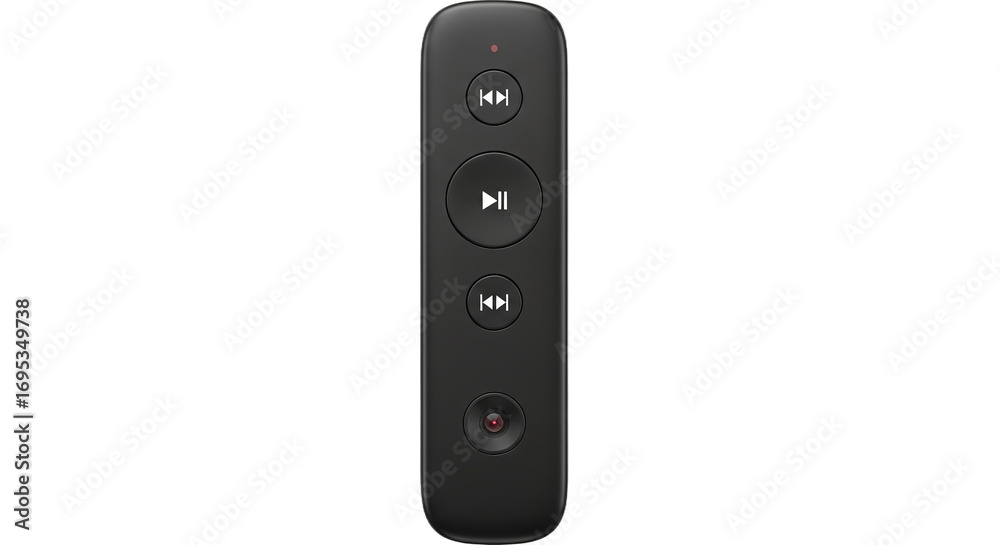 Fototapeta premium Black Wireless Media Remote Control Device