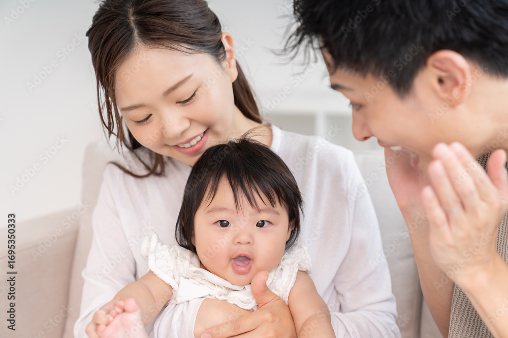 親娘 3人家族 親娘 3人家族