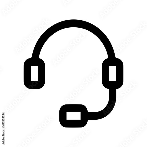 Headset Icon Vector