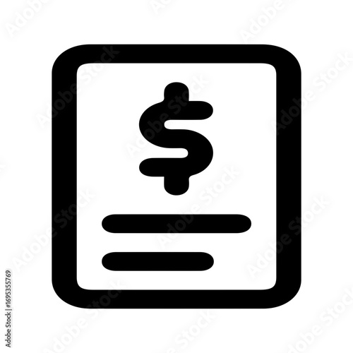 Invoice Icon Design