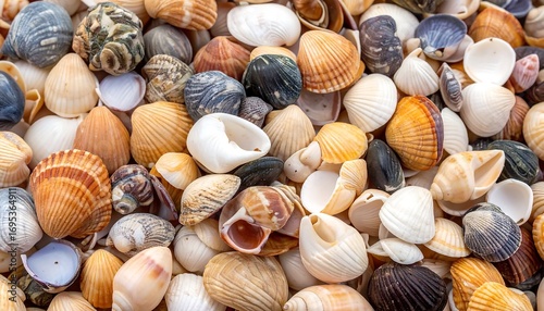 Colorful seashell collection (1)