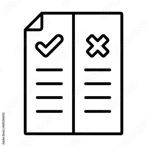 Pros and Cons Icon