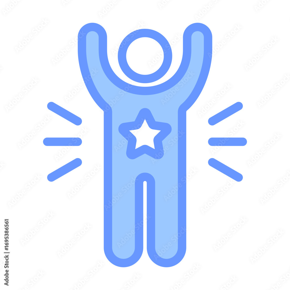 Fototapeta premium Confidence Icon