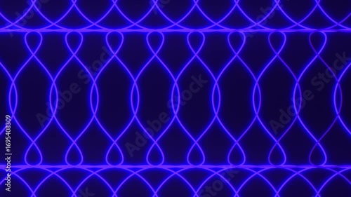 A simplistic blue pattern of wavy lines, suitable for use as a versatile background or wallpaper, offering a subtle yet attractive visual element