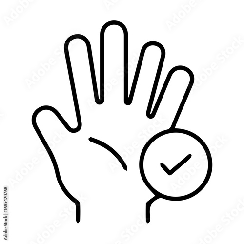 Approved Hand Gesture