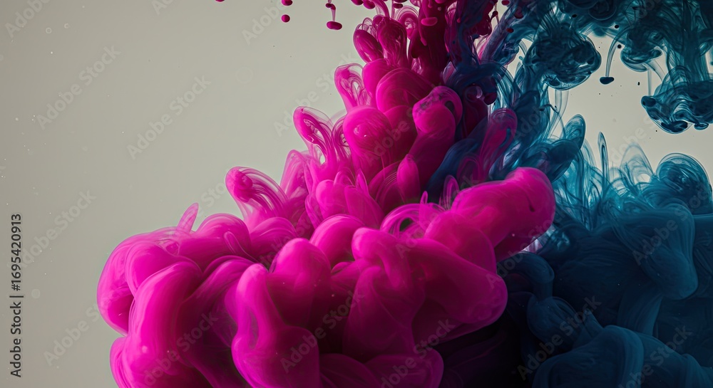 Obraz premium Abstract Ink Explosion