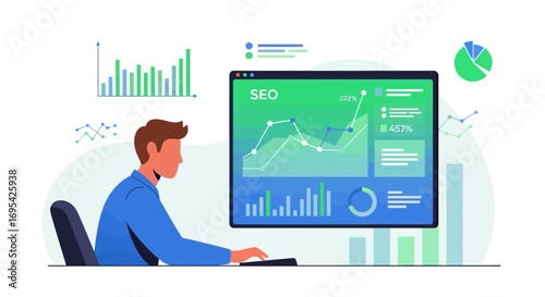 Analyzing Data Dashboard: A Detailed Overview of SEO Optimization Performance and Progress