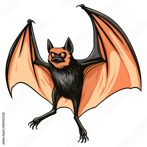 bat, animal, halloween, festival, decoration, vector, transparent background, horror, night, wings, wing, scary, dracula, vampire, dark
