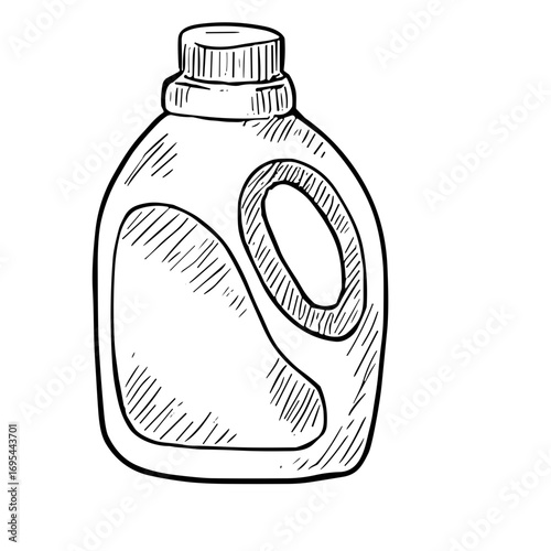 Fabric Softener Bottle