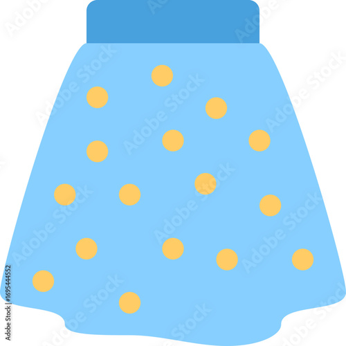 Polka Dot Skirt Design