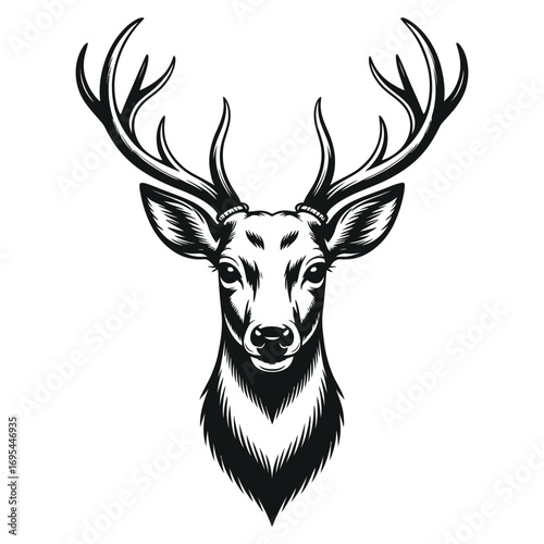 deer head silhouette