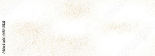 Distressed sand gradient texture. Light grainy gritty noise background. Beige dust particles overlay wallpaper. Dotted grunge sandy backdrop. Specks, speckles and dots powder effect. Vector