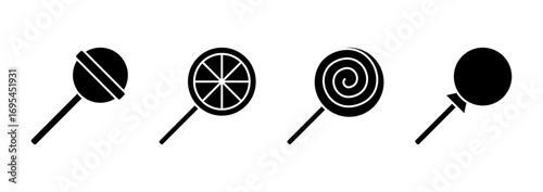 Candy icon vector. candy sign and symbol.