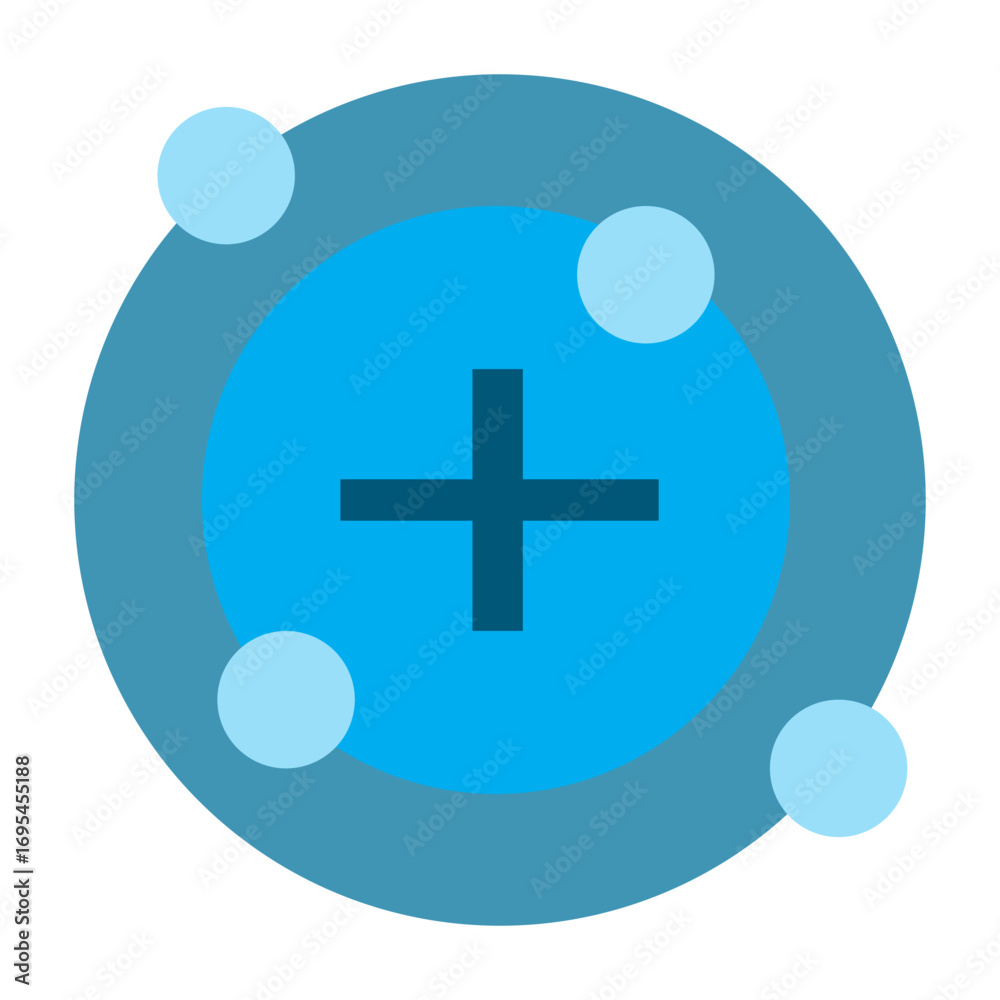 Fototapeta premium Atom icon