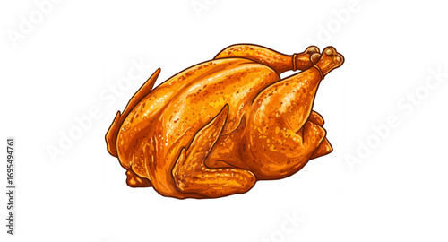 Delicious grilled chicken