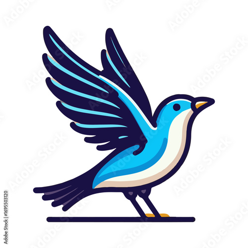 
starling illustration design