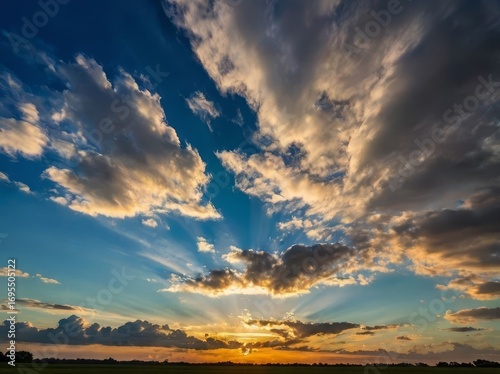 Clouds in the sky 
