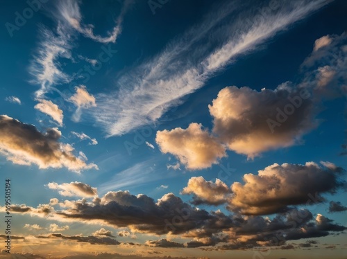 clouds in the sky