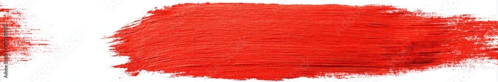 Fototapeta premium Red paint stroke (25)