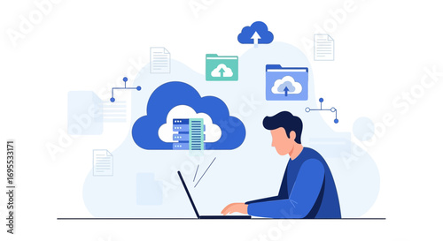 Digital Cloud Computing and Secure File Synchronization with Modern Technology