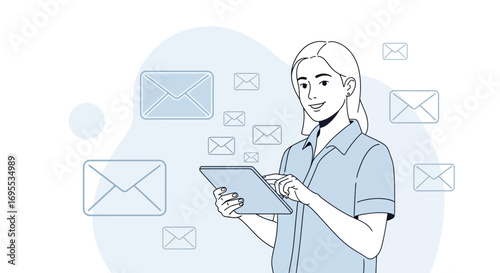 Email Communication And Digital Connectivity: A Modern Illustration Of Online Correspondence