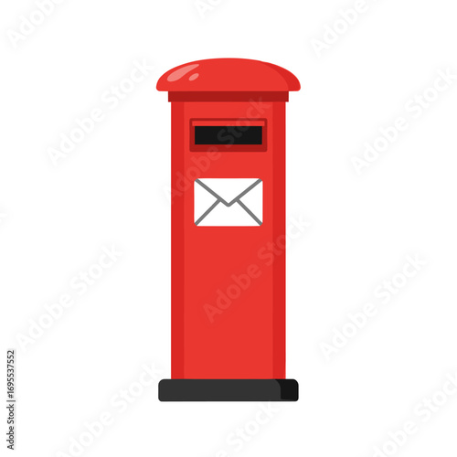 red post box