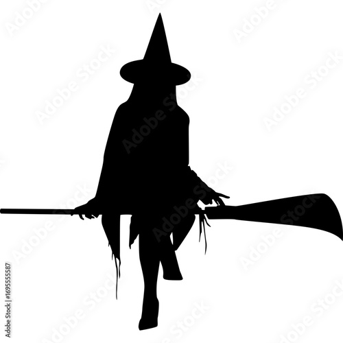 Halloween Witch Silhouette