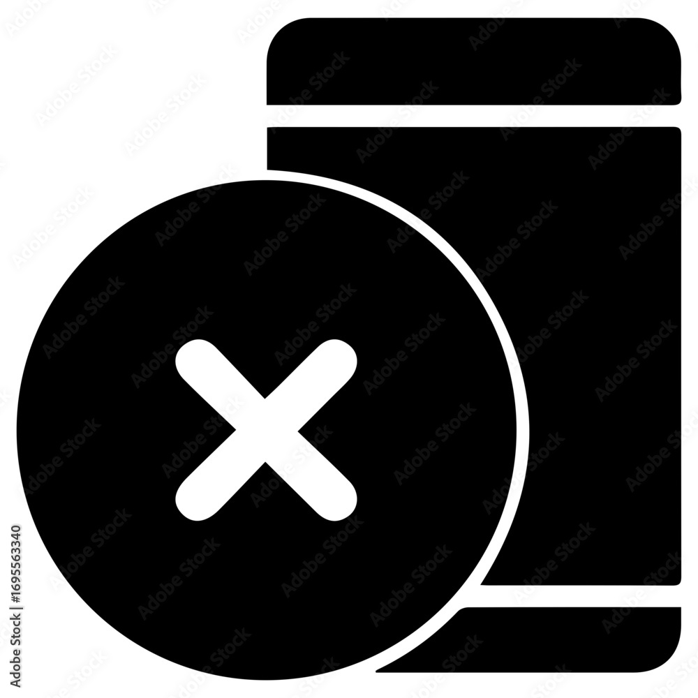 Obraz premium Cancel Icon