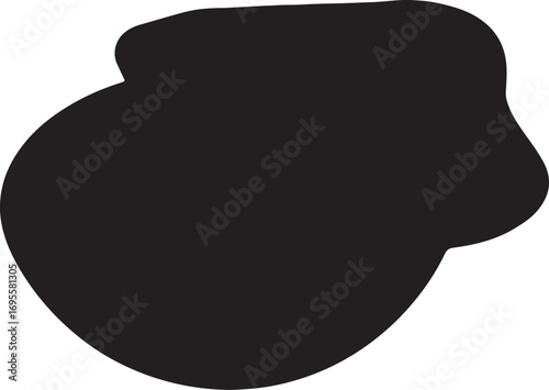 Abstract Silhouette of a Pottery Vessel or Clay Pot Perfect for Graphic Design and Creative Projects with Minimalist Aesthetic