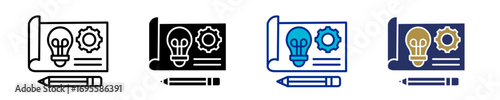 Prototype  Icon Set Multiple Style Collection