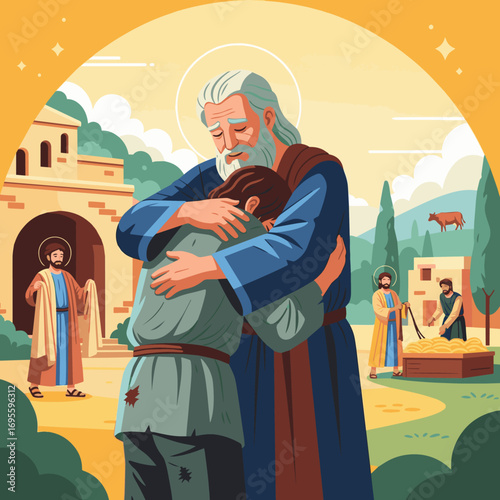 Return of the Prodigal Son, bible story