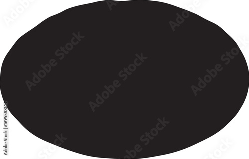 Abstract black shape design for graphic resources and creative projects with a modern aesthetic for backgrounds and templates representing simplicity and minimalism