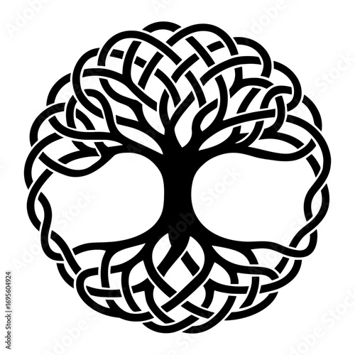Celtic Knot Tree Of Life