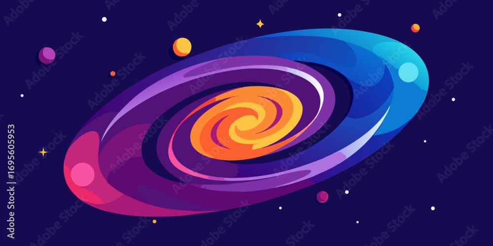 Obraz premium abstract dreamy pastel gradient background