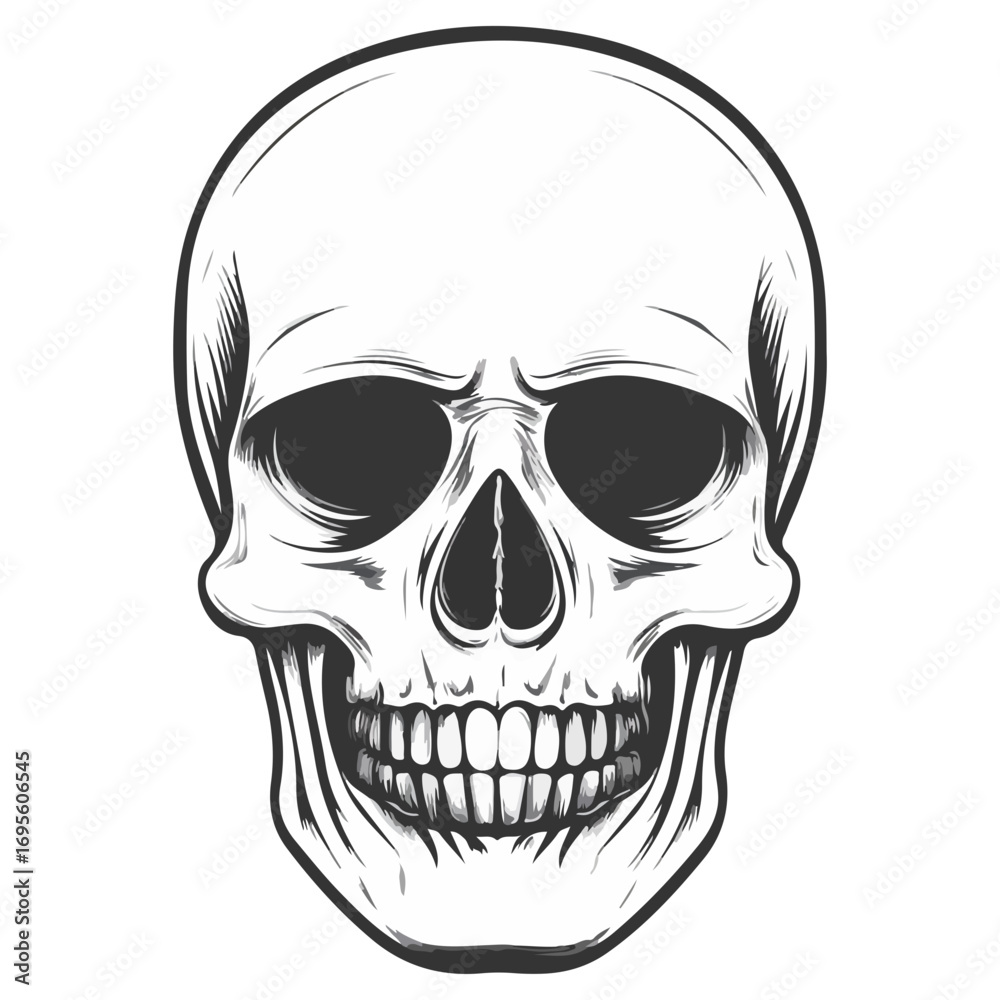 Fototapeta premium skull, halloween, festival, vector, transparent background, head, skeleton, death, dead, anatomy, horror, evil, scary, bones, danger, tattoo, mask