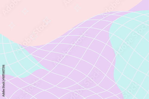 abstract pastel dreamy mesh background