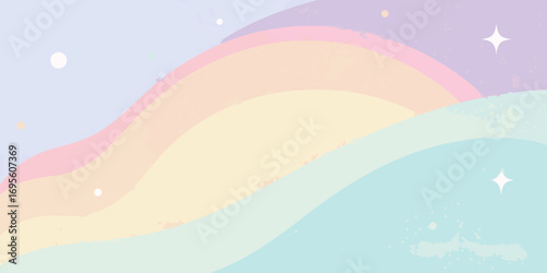 abstract pastel dreamy shine background