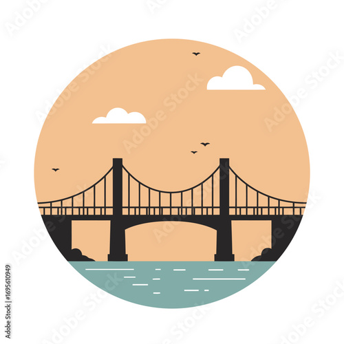 Suspension Bridge Icon