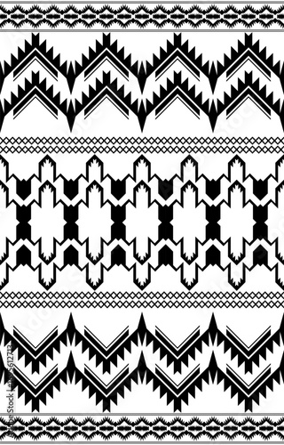 Aztec tribal pattern, black ethnic tribal pattern