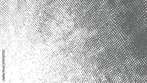 Dot Gradient Grunge Texture – Vintage Halftone Pixelated Comic Vector Grunge Halftone Gradient– Faded Grit Noise Retro Manga Vector Texture vector design on transparent background.