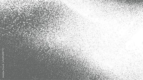 Film Grain Overlay Texture with Black Dots for Vintage Photo Mockup White wall texture noise and overlay pattern terrazzo flooring vector design on transparent background.