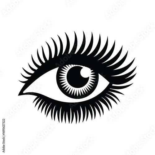 human eye vector