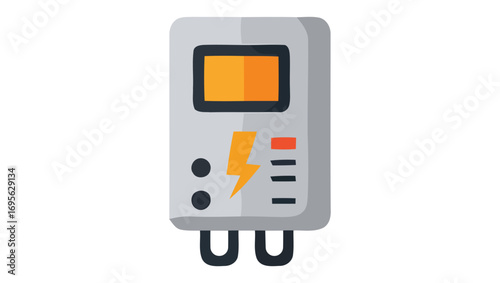 Electrical Panel Icon Simple and Clean Design for Power Systems