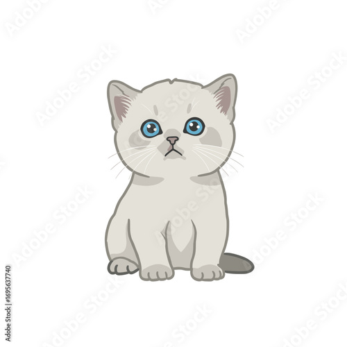 cute cat illustration