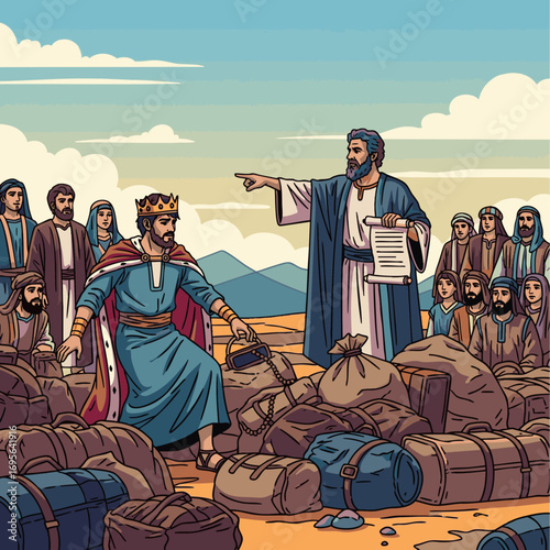 King Saul Discovered Biblical story